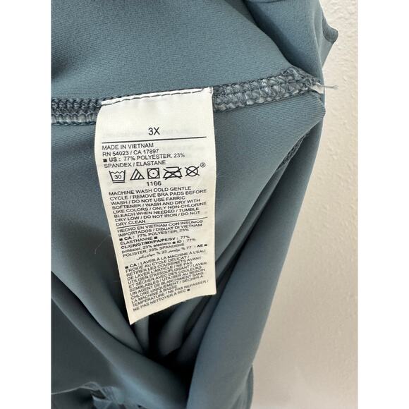 Old Navy Active Powersoft Go-Dry Jumpsuit Blue Women’s Plus 3X - Picture 6 of 6